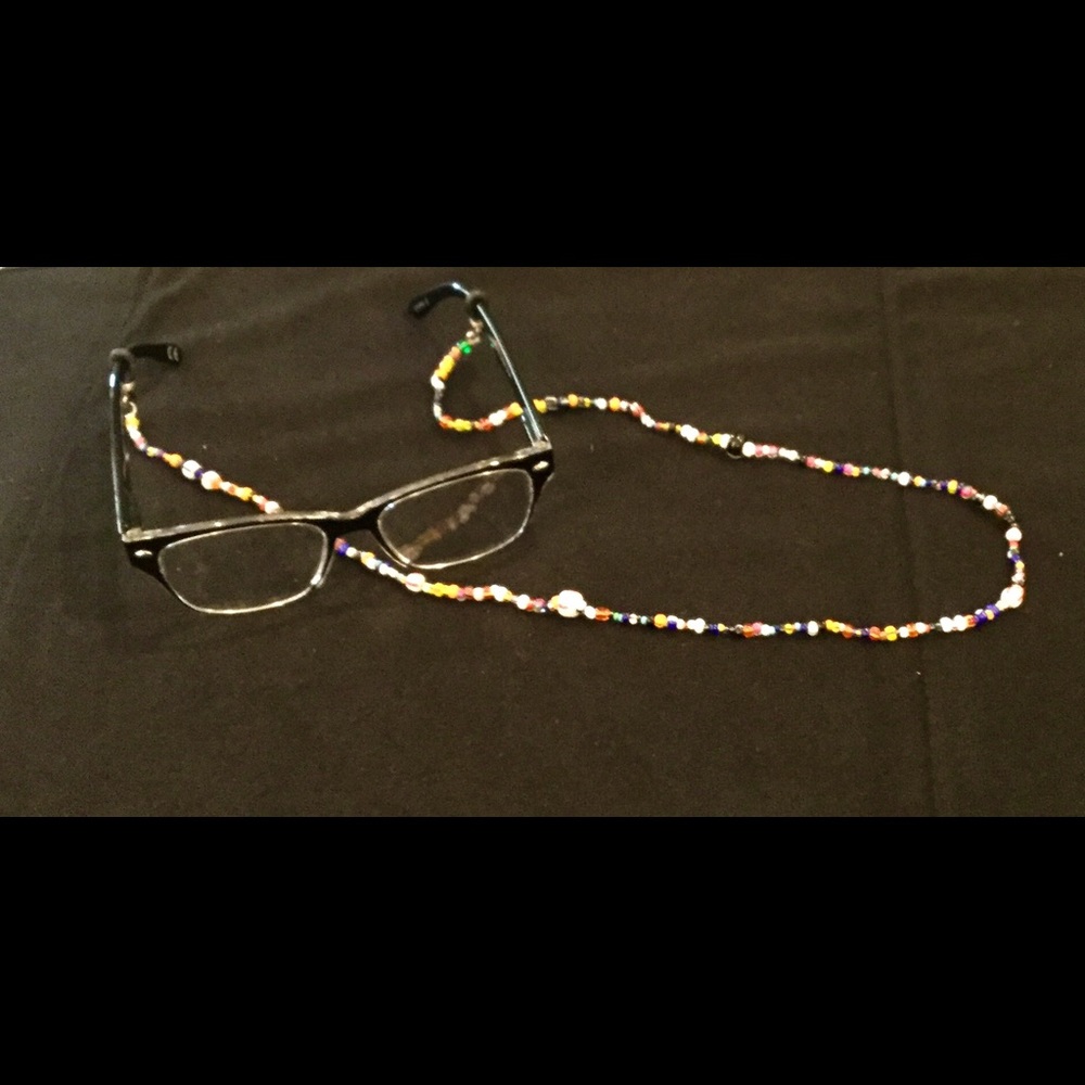 Vintage 70s Glasses Around The Neck Holder Gem